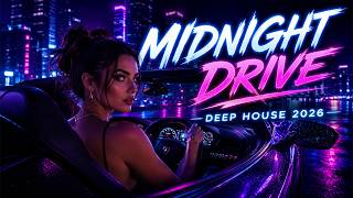 MIDNIGHT DRIVE 🌙 | Melodic Deep House 2026 | Night Drive Mix | Deep & Emotional House