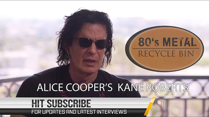 ALICE COOPER'S KANE ROBERTS "I never thought it wo...