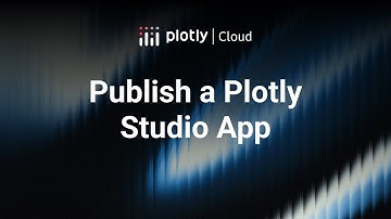 How to Publish a Plotly Studio app to the Web