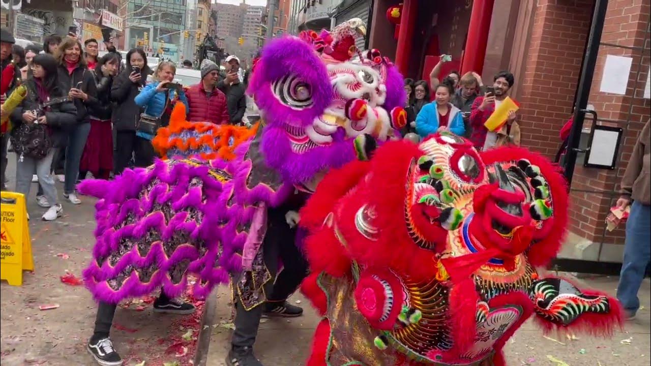 CNY 2024 Brooklyn Lion Club- BLC Lion Dance Scrolls @Fong On and @Yiu