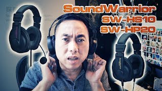 Sound Warrior SW-HS10 / SW-HP20 Headset 耳機測試 - YouTube
