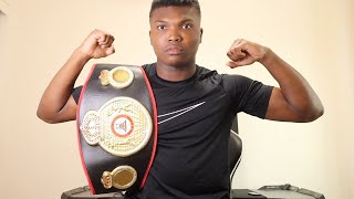 WBA World Boxing Championship Replica Boxing Belt UNBOXING AND FIRST IMPRESSION!! *2023*