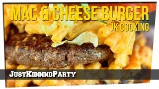 Mac & Cheese Burger - JK Cooking