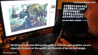 UNIVERSUM: WAR FRONT Kickstarter Trailer