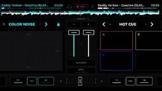Daddy Yankee - Gasolina remake using the e djing mix app ..! 🎵 screenshot 1