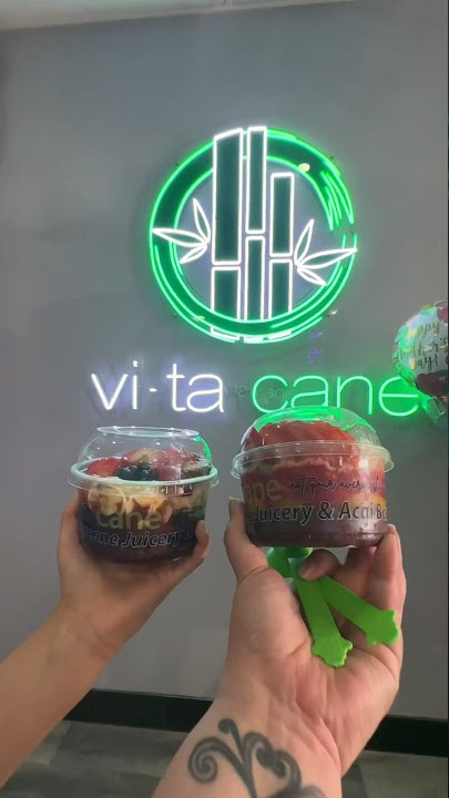 Vita Cane Juicery and Açaí Bar Elk Grove California #california #elkgrove #açaí #sugarcanejuice