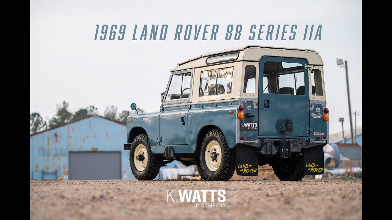 1969 Land Rover 88 Series IIA - Driving Video