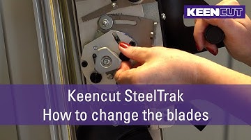 SteelTrak | How to change the blades