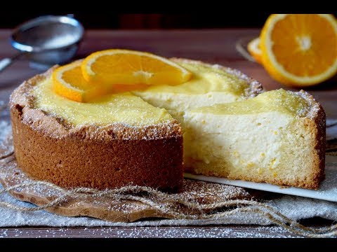 Crostata morbida giallo zafferano