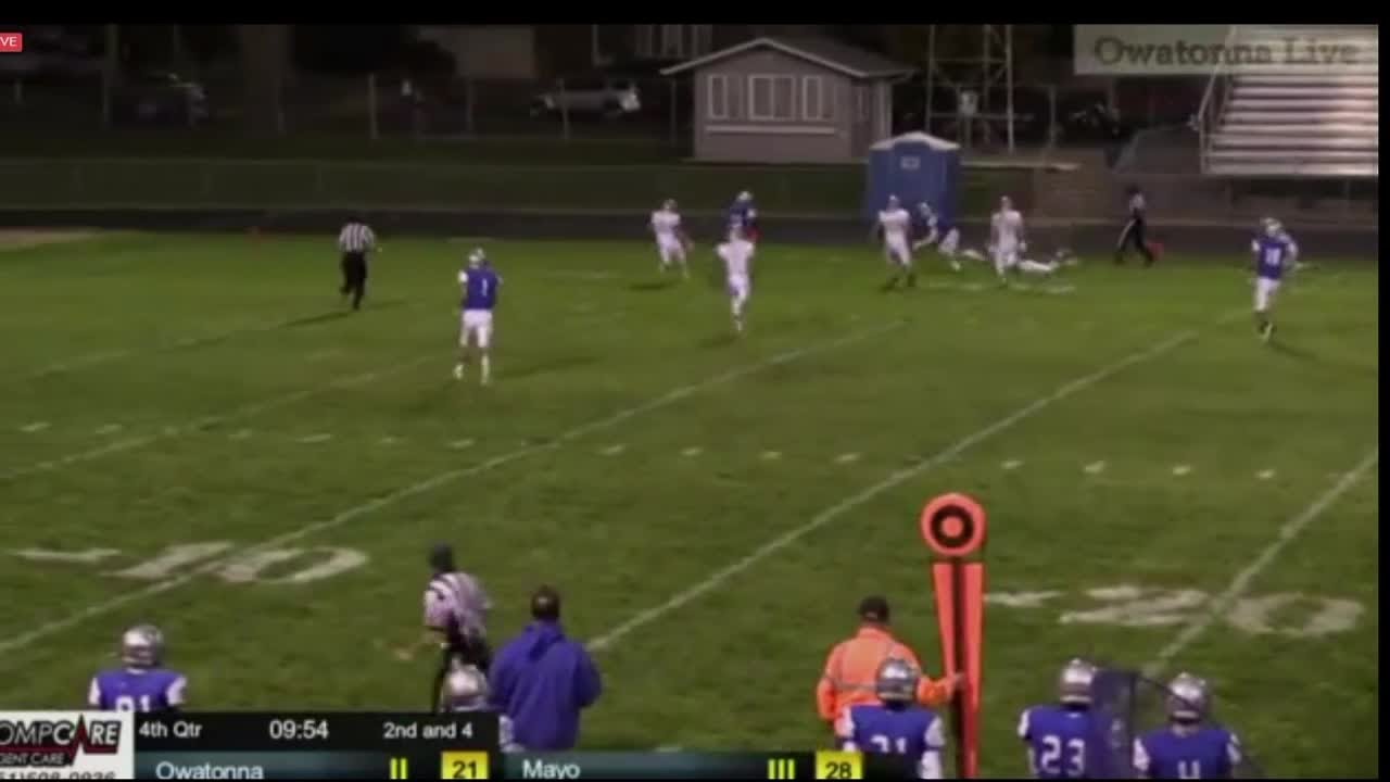 Mayo vs. Owatonna 10102020 YouTube