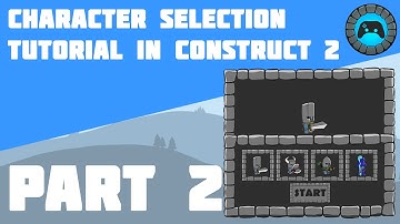 Character selection tutorial in Construct 2 Part 2