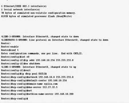 Formation Cisco CCNA EGILIA - Configuration DHCP