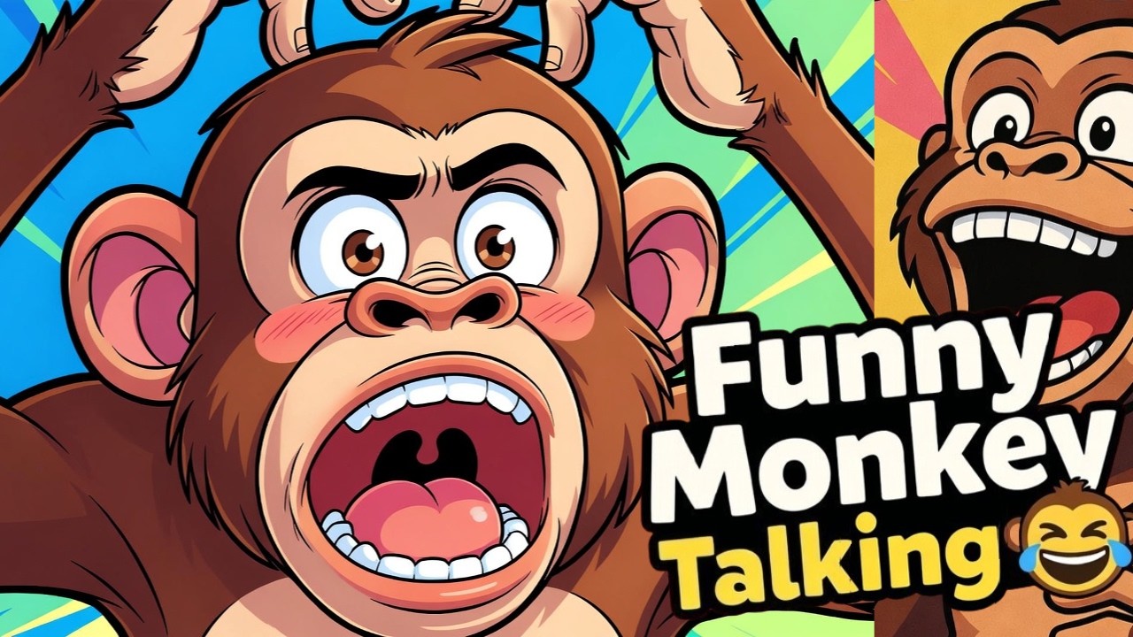 Funny Monkey Talking 🐵😂 | Hilarious AI Cartoon | Bangla Animation Wait For The Ending 😲