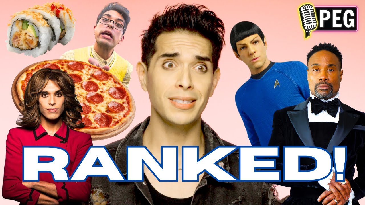 Brandon Rogers Ranks YouTubers, Queer Actors, and His Own Characters I RANKED!