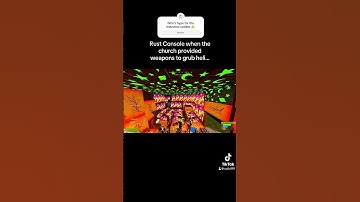 Rust Console when the church provides weapons to grub heli…#shorts #rust #rustconsole