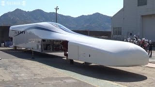 リニア中央新幹線の改良型試験車公開