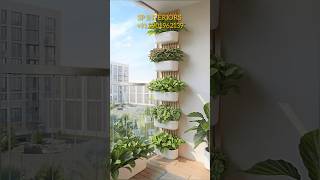 Modern Vertical Garden 3 Ultimate Design Ideas for  Apartment Luxury Balcony SP222S | Home Interiors