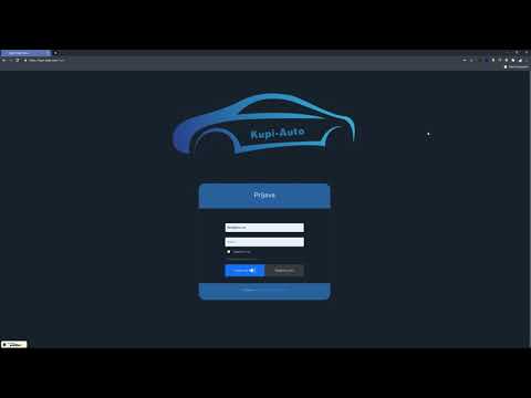 Fahir Mumdzic :: Web aplikacija za oglašavanje prodaje automobila