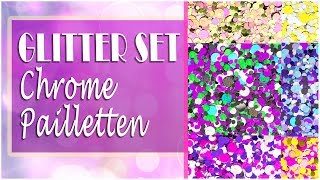 Glitter Set - Chrome Pailletten screenshot 4