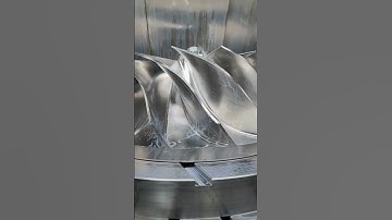 5-axis machining of impellers and turbochargers. #cnc #cncmachining #5axis #cncmachine #machining