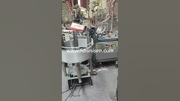 Our razor wire production line