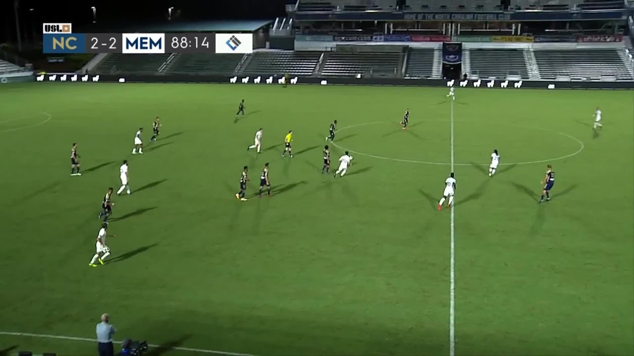 Nazmi Albadawi with a Goal vs. Memphis 901 FC
