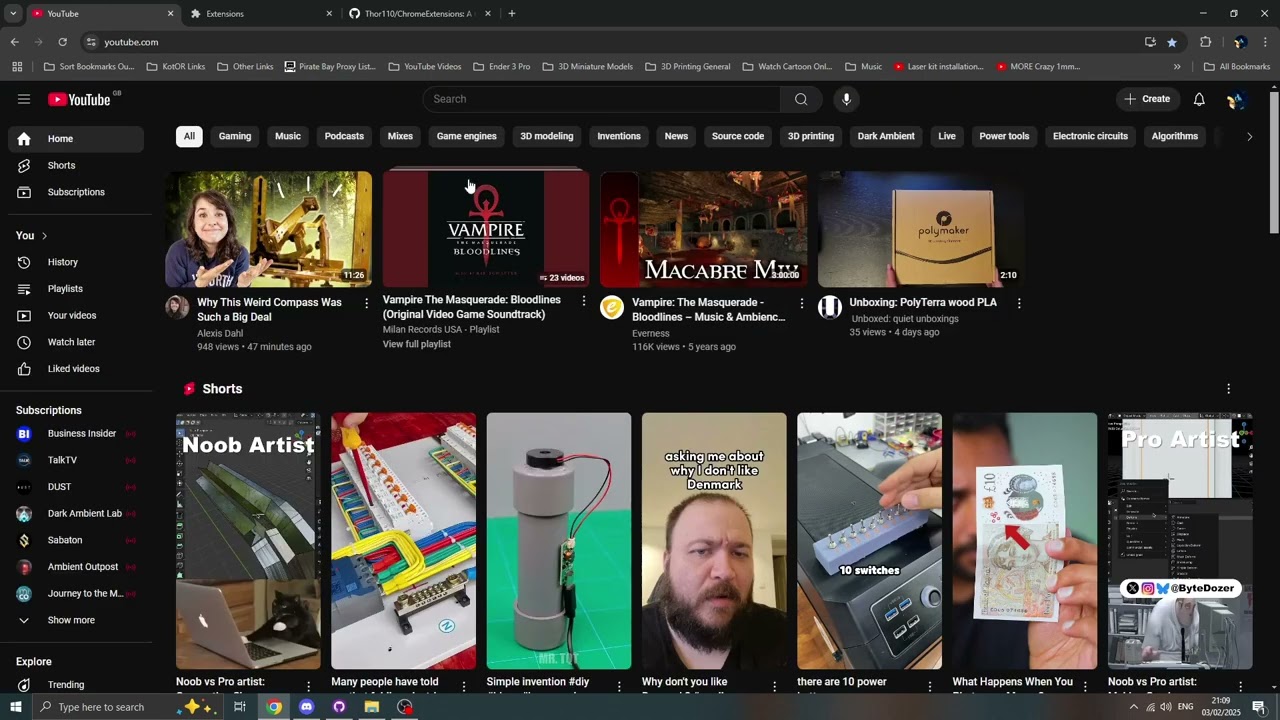 Disable YouTube Shorts Loop