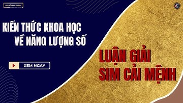 BÁT CỰC LINH SỐ NÂNG CAO- Kiến thức khoa học về sim cải mệnh- B2- K42