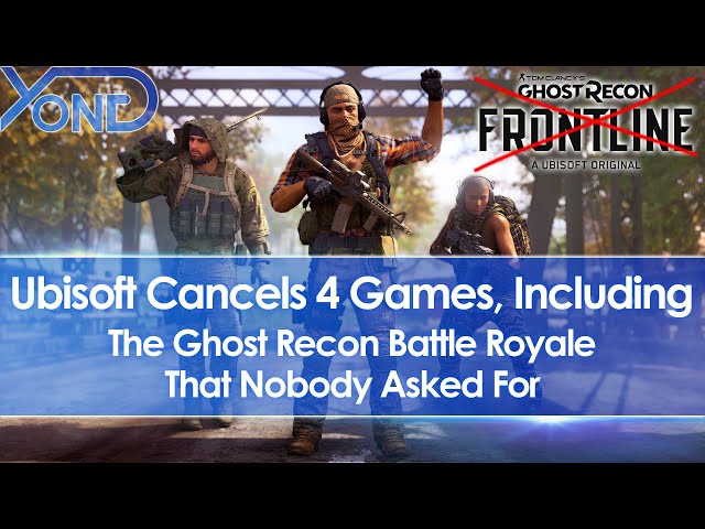 Ubisoft Cancels 'Splinter Cell VR', 'Ghost Recon Frontline' & 2