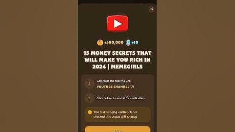 15 Money Secrets That Will Make You Rich in 2024 Code | Memefi Youtube Video Code Memefi Today