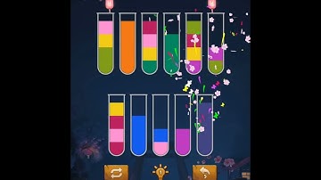 water sort puzzle level 1446 , sort water color puzzle level 1446