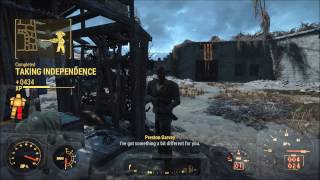 Fallout 4: Taking Independence - Powering up the castle.