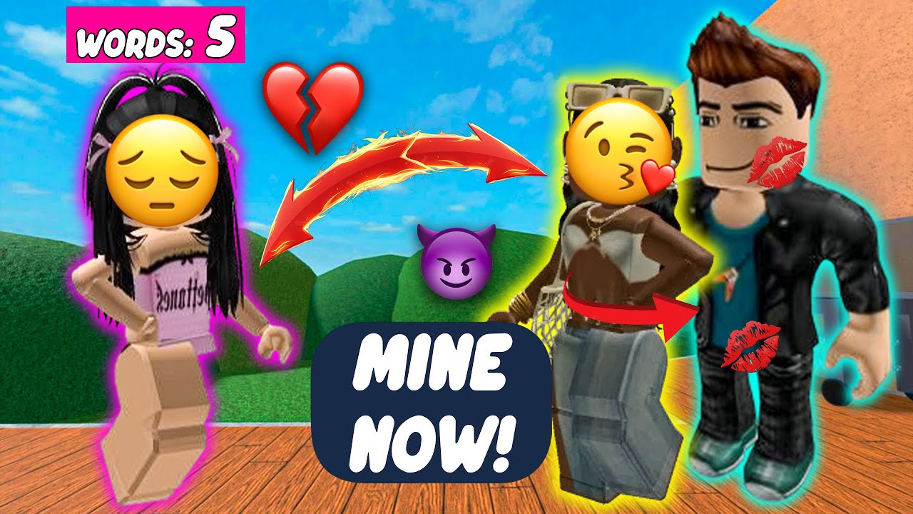 💅 ВЫБЕРИ МЕНЯ, ИСПОЛЬЗОВАВШЕГО МОЕГО ПАРНЯ, ЧТОБЫ УКРАСТЬ СЛОВА 🔒 #roblox #robloxstory