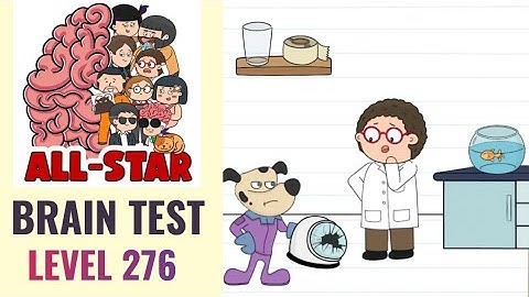 Brain Test All Star Level 276 | Find a new helmet for the astronaut dog | Walkthrough
