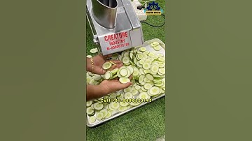 Cucumber slicing | Automatic Vegetable Slicer - Cabbage, Carrot, Onion Cutting Machine #chopping #yt