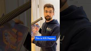 Admin caught Ellis off guard with a picture of Killi Pepper 🤖