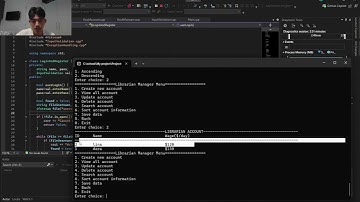 C++ Library Management System Project