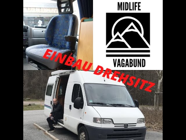 Sitz & Drehsitzkonsole einbauen im Fiat Ducato Camper