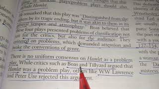 Critics on "Hamlet" (problem v/s tragedy)#net #jrf #exam #shakespeare #englishliterature