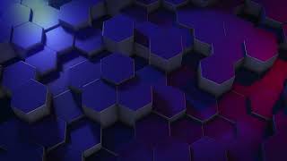 Abstract Background 4K | Blue Pink Hexagon 3D Motion Tech Background screenshot 5