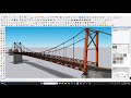 Sketchup - Puente Colgante (Parte 5)