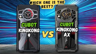 Cubot KingKong 9 vs Cubot KINGKONG AX | Full comparison & price