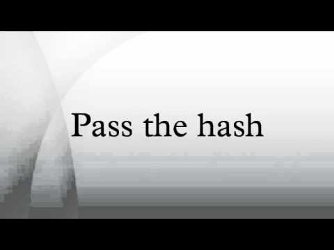 Pass the hash