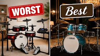 All 10 Major Drum Kit Brands Ranked From Worst To Best in 2026 Net Worth