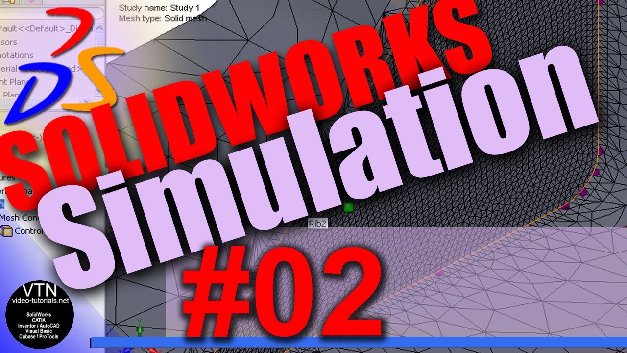 Simulation ( 02 Exercise ) SOLIDWORKS Tutorial - YouTube