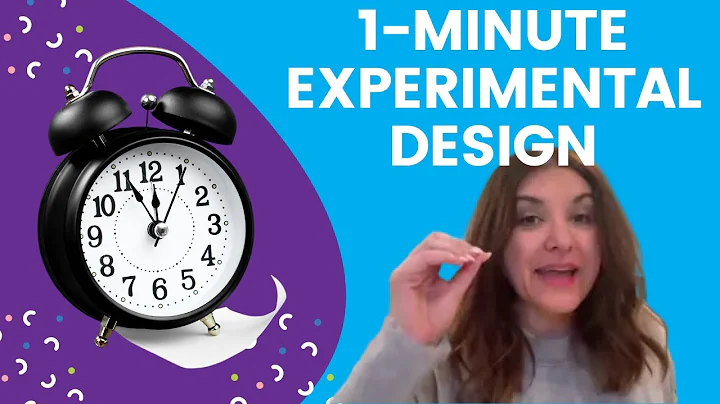 Dana's Do's: 1-Minute #ExperimentalDesign Test Hack (you still have to study it though)