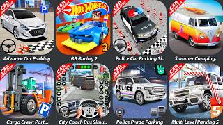Advance Car Parking,BB Racing 2,Police Car Parking Simulator,Summer Camping,Cargo Crew,City Coach screenshot 4