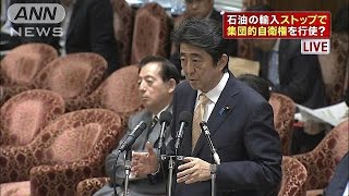 「ホルムズ海峡の機雷掃海」　論戦のポイントは？(15/05/28)