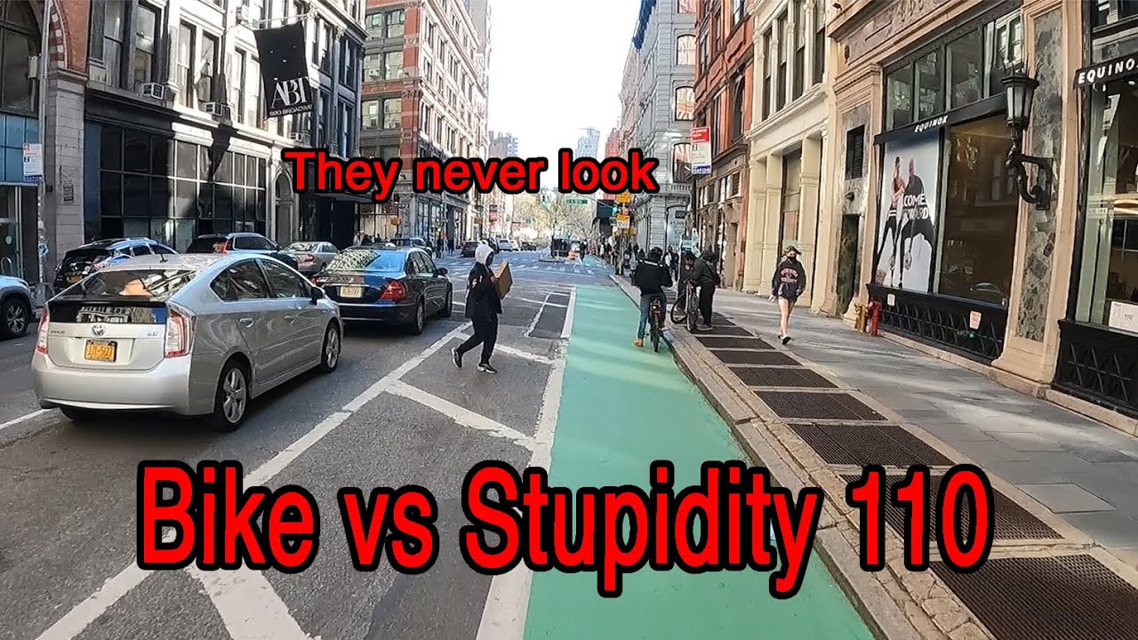 Велосипед против Глупости 110 😷 😁
