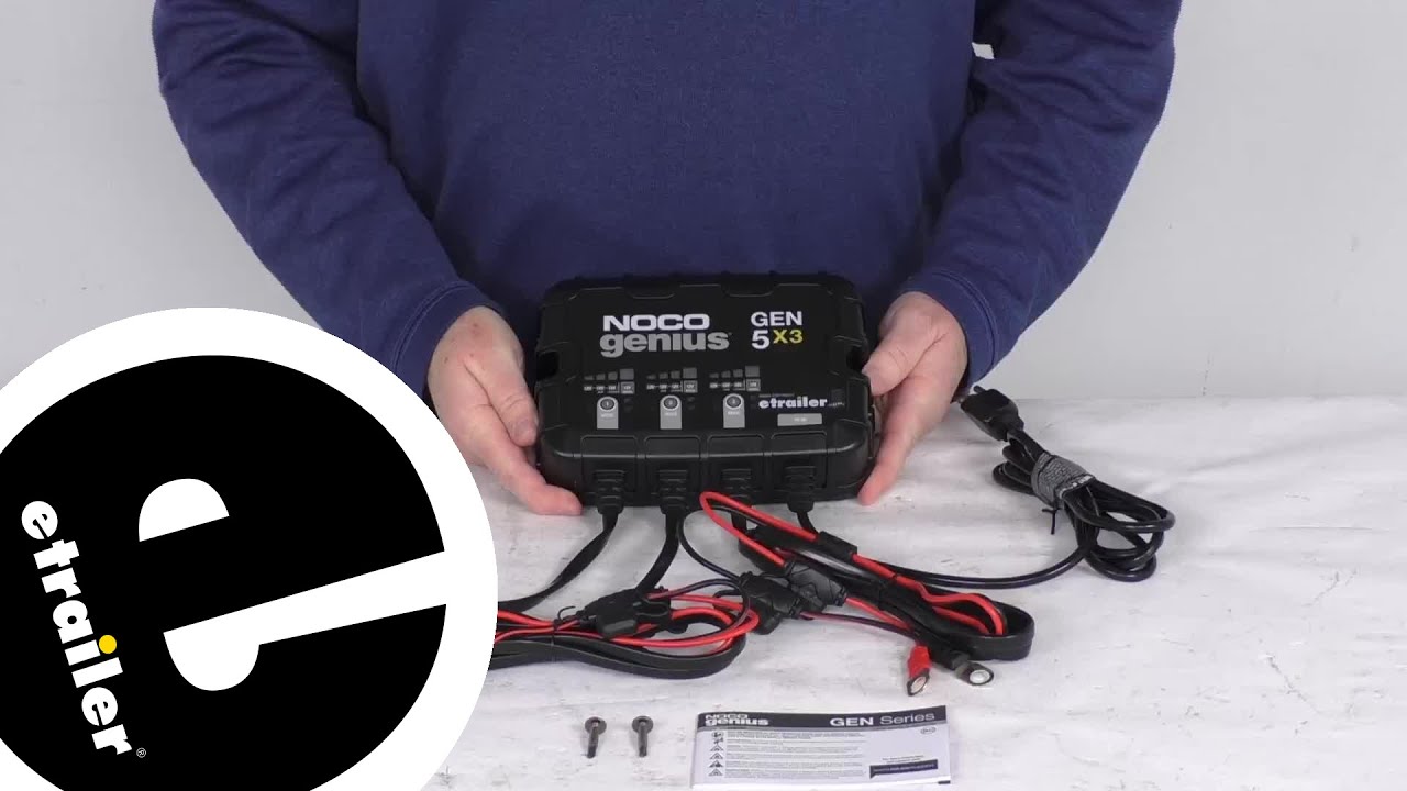 etrailer  Review of NOCO Battery Charger - Battery Charger - NOC94FR 